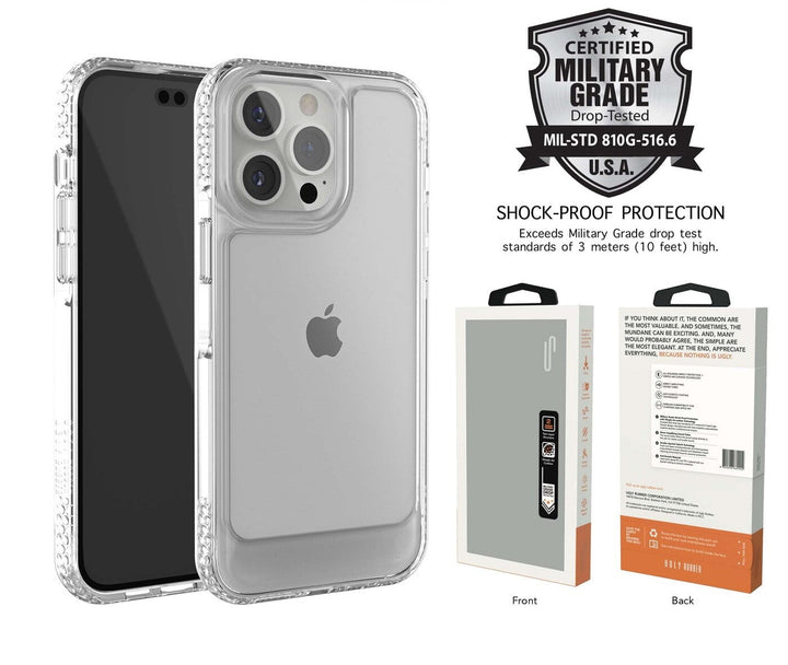 Ugly Rubber UR U-Model Bumper Clear Case for iPhone 14 Pro