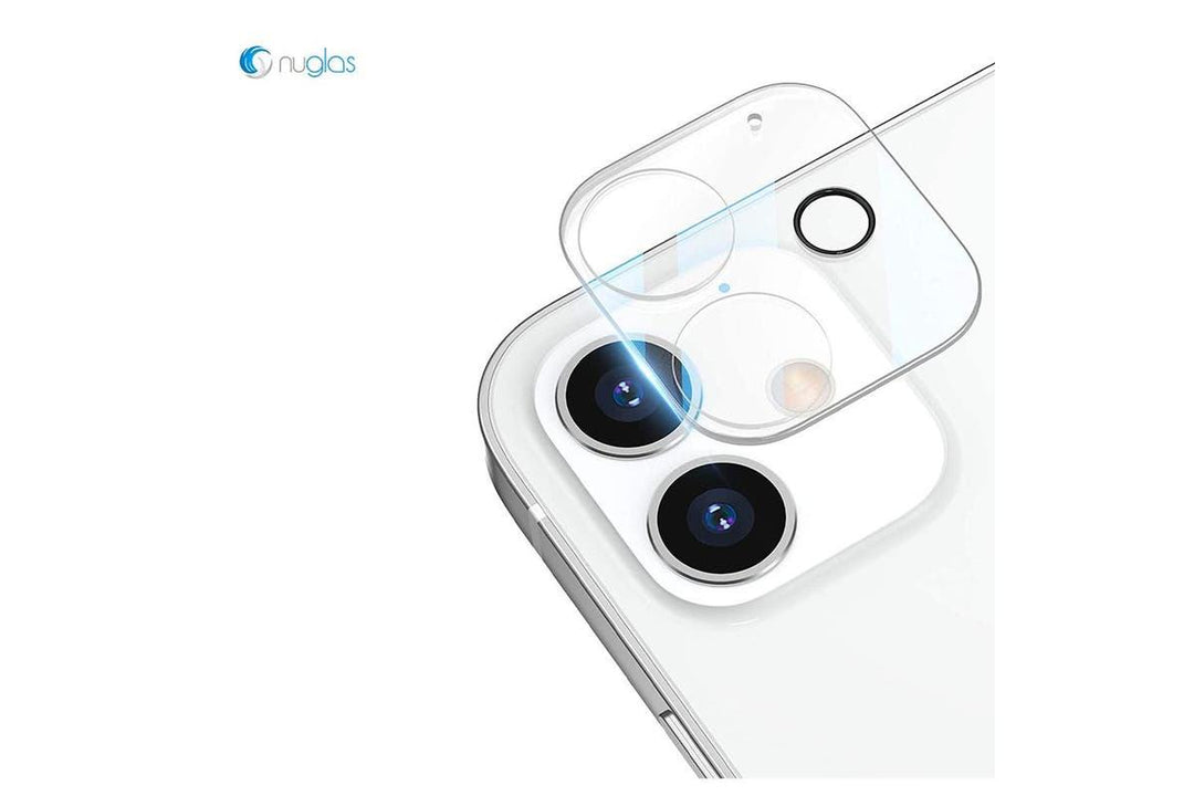 Refurbished Nuglas Nuglas Camera Lens Tempered Glass Protector (iPhone 13 / 13 mini) By OzMobiles Australia